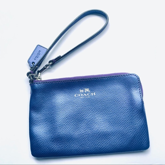 Coach Corner Zip Wristlet - Picture 3 of 7